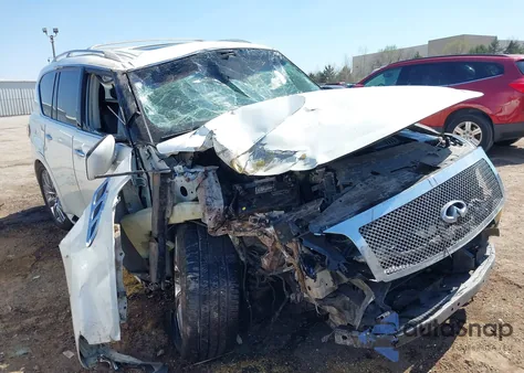 2013 Infiniti Qx56 z USA, uszkodzony, nr VIN JN8AZ2ND1D9750045